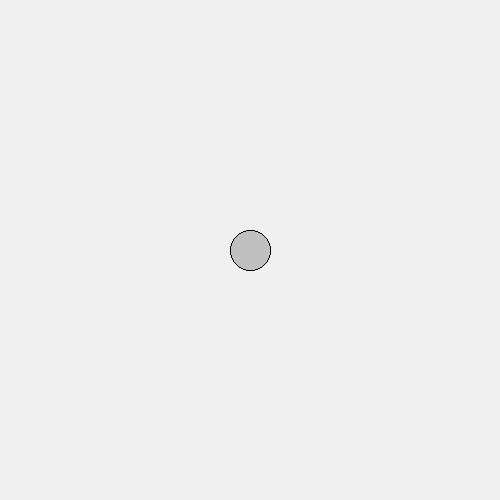 Picture of a circle in a sketch.