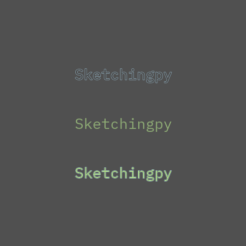 Picture of the same text repeated with different styling.